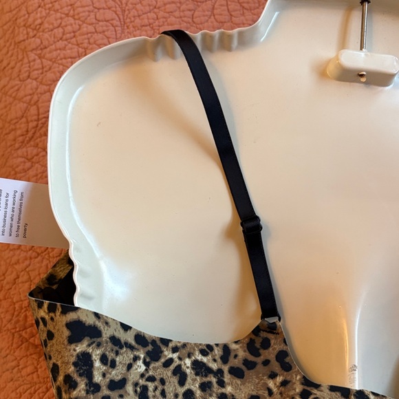 Leopard Print Eby 3D Precision Molded Cup Bra Women's Bra - Picture 5 of 15